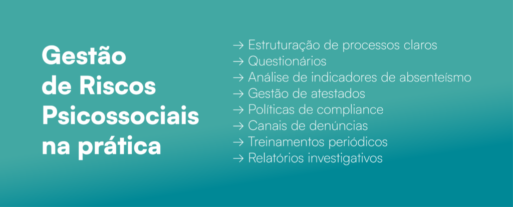 gestão de riscos psicossociais na prática: o que observar?
